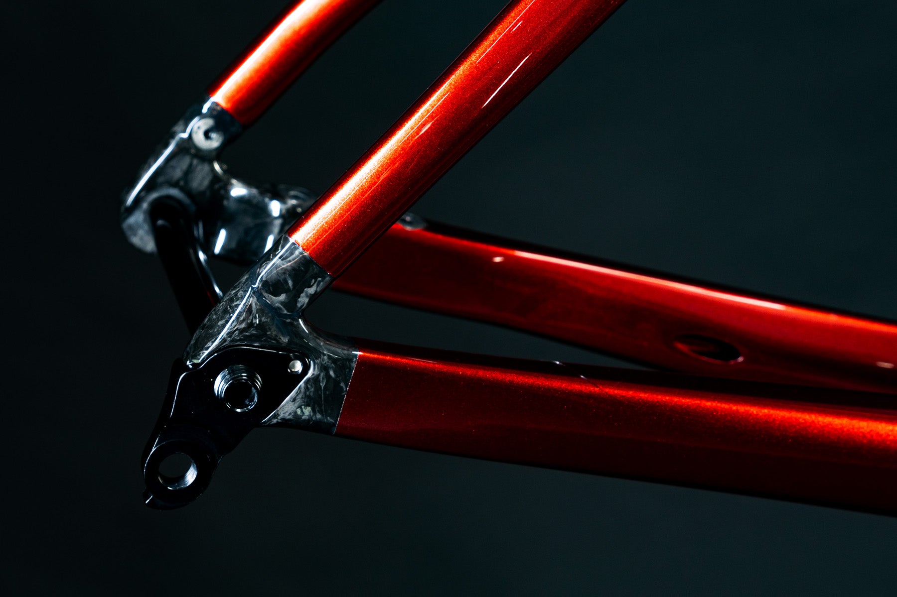 TIME SCYLON aero karbon rammesett landevei – Brilliant Red