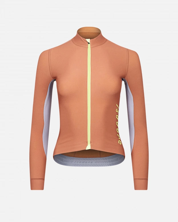 Women's Echelon Thermal Long Sleeve Jersey Argan Oil XXS