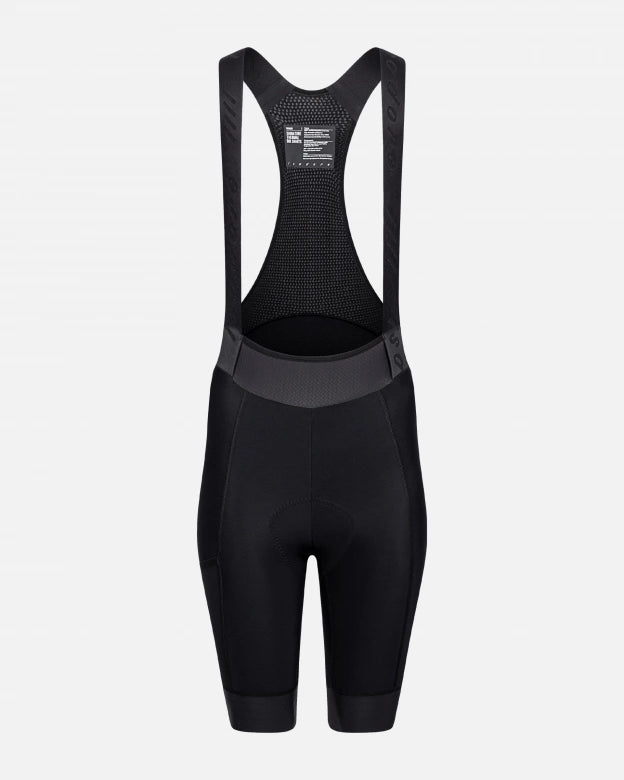 Women's Signature Thermal Bib Shorts Black XXS
