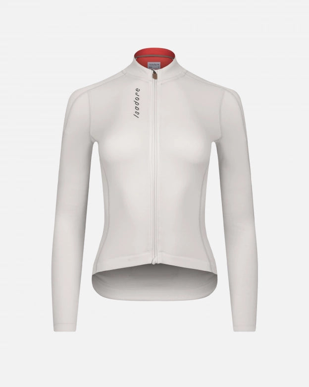 Women's Signature Merino Tech Long Sleeve Jersey White Asparagus XXS