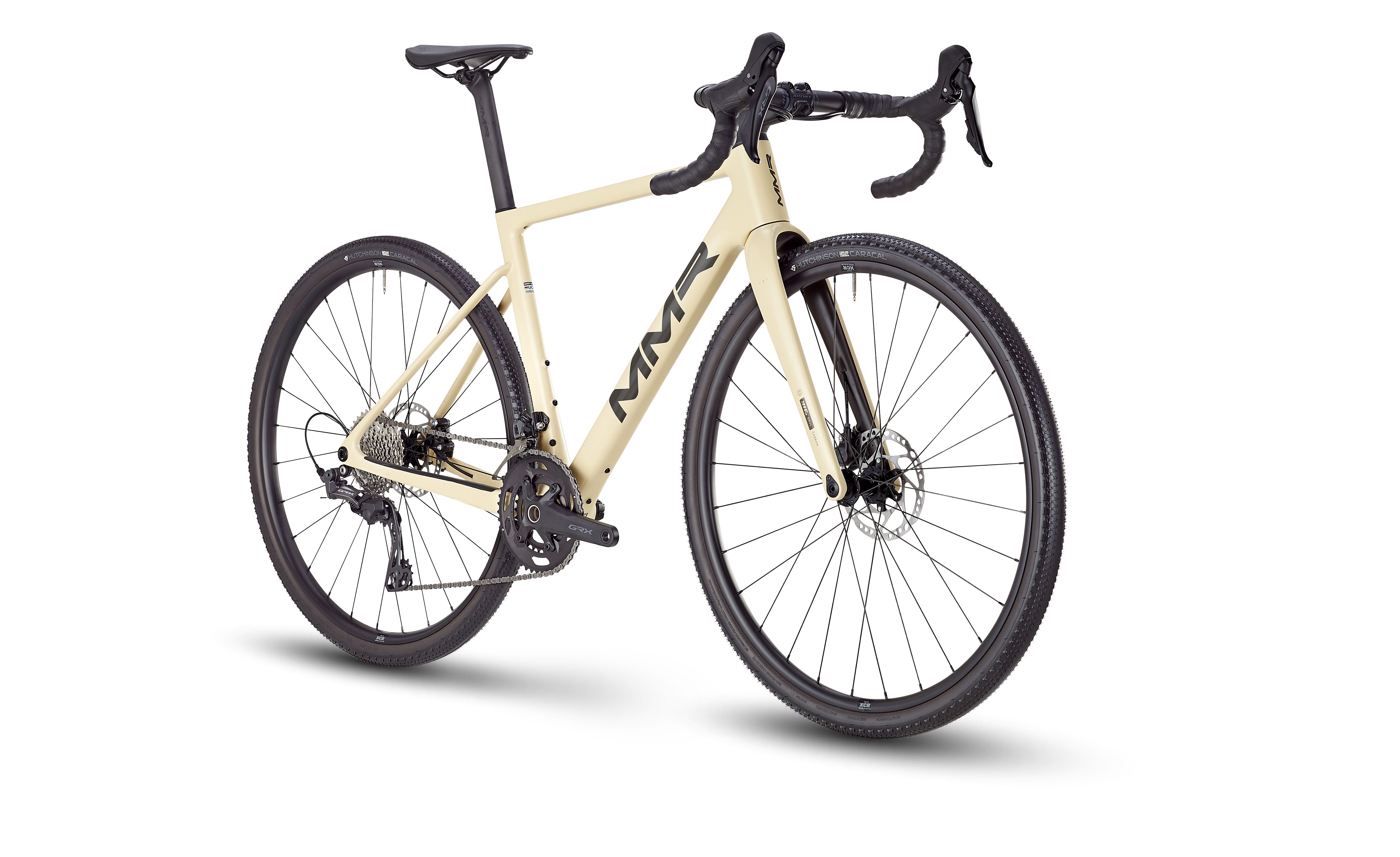 MMR SIMUN 70 Dark Grey karbon gravelsykkel med mekanisk GRX 2x-oppsett