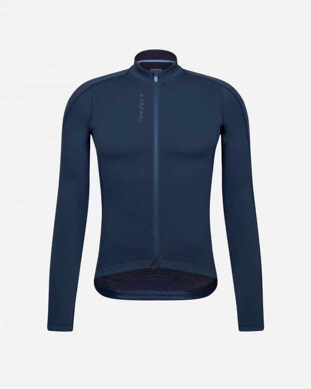 Signature Merino Tech Long Sleeve Jersey Blueberry XXXL